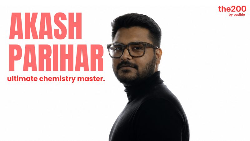 Akash Parihar, Organic Chemistry faculty for THE200 NEET 11th Cohort 2028