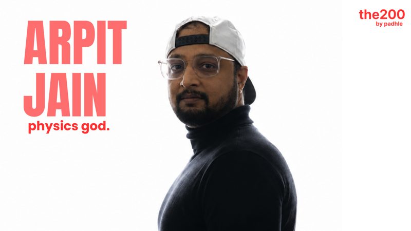 Arpit Jain, Physics faculty for THE200 NEET 11th Cohort 2028